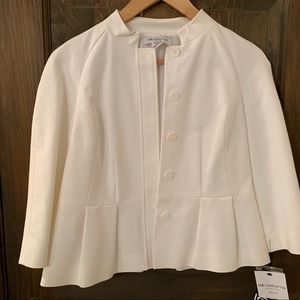 White blazer petite JCP Liz Claiborne